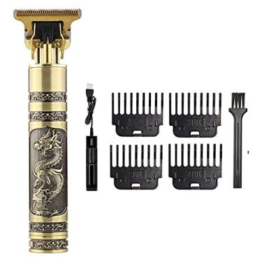 Imagem de mens clipper cordless Hair Clippers, Razor Electric Professional Beard Trimmer Grooming Shaving Machine Self Hair Cutting Haircut Trimmers Cutter，Dragon and Phoenix