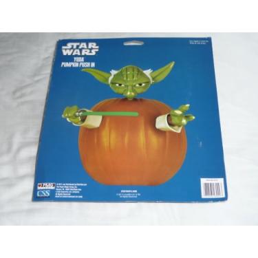 Imagem de Star Wars Yoda Pumpkin Push in Halloween Decorating