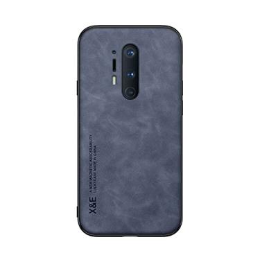 Imagem de Kepuch Silklike Capa para Oneplus 8 Pro - Case Placa de Metal Embutida para Oneplus 8 Pro - Azul