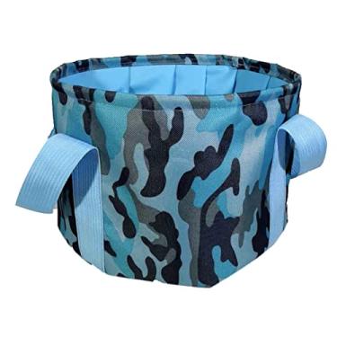 Imagem de Qudai 25L grande dobrável bacia de banho de pés portátil viagem banheira de banho de pé pedicure casa spa de pés balde de água dobrável para imersão banheira de lavagem de pés BD