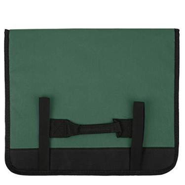 Imagem de Bolsa dobrável para chave inglesa, estojo portátil para armazenamento de rolo dobrável, para alicates de chaves de fenda (verde)