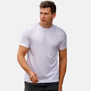 Imagem de Camiseta Dryfit Básica Masculina Malha Fria Ultra Leve Premium - Emaús