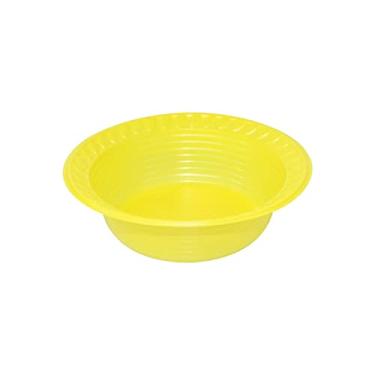 Imagem de Prato Fundo Colorido Lourifestas 15cm 10und - Amarelo