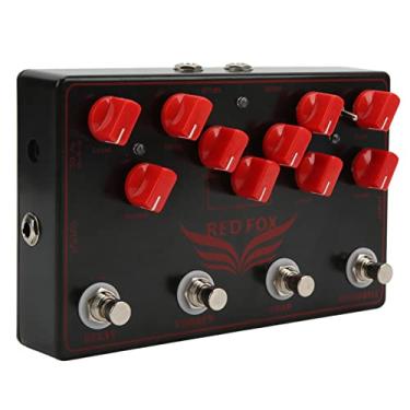 Imagem de Guitar Effect Pedal Kit,Synthesizer Guitar Pedal Multieffects Delay,Chorus,Loop,Overdrive 4 in 1 Accessories