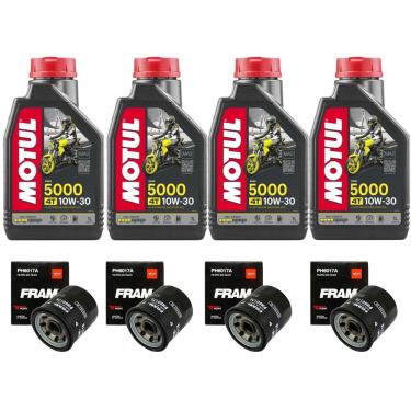 Imagem de Kit Oleo Semi Sintetico 10w30 5000 + Filtro Oleo Ph6017A