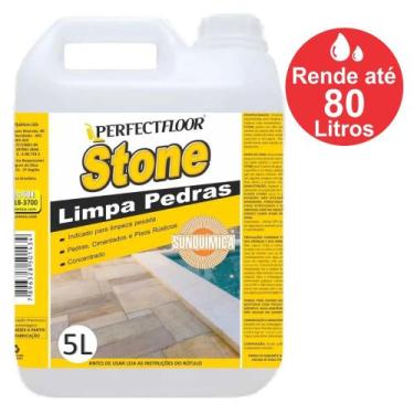 Imagem de Limpa Pedras Perfect Floor Stone Galão C/ 5 L. Faz Até 80 Litros - Sun