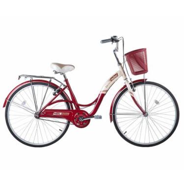 Imagem de Bicicleta Mobele Mimi Aro 26 Retro Vermelha