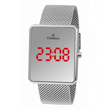 Imagem de Relógio Champion Feminino Ref: Ch40080y LED Espelhado Prateado