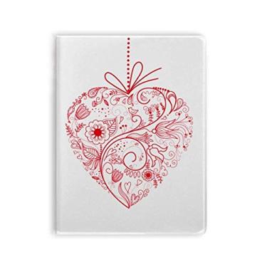 Imagem de Caderno de anotações de flores Vines Dia dos Namorados Capa macia Diário