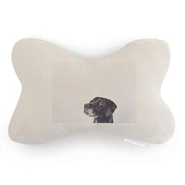 Imagem de DIYthinker Almofada para decoração de pescoço com foto de animal de estimação, decoração de carro, almofada para apoio de cabeça
