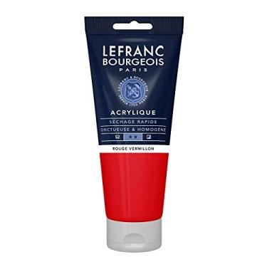Imagem de Lefranc & Bourgeois Fine Tinta Acrílica, Vermelho (Red Vermilion), 200 ml