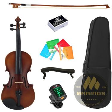 Imagem de Violino MARINOS 4/4 MV44 Germany + Espaleira + Afinador + Cordas
