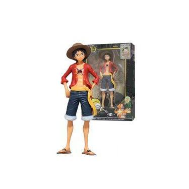 Monkey D. Luffy One Piece Desenho Manga Blocos Boneco