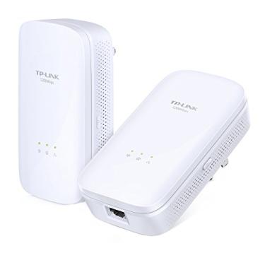 Imagem de TP-Link Adaptador Ethernet Powerline AV1200 - porta Gigabit, Plug & Play, economia de energia (TL-PA8010 KIT)