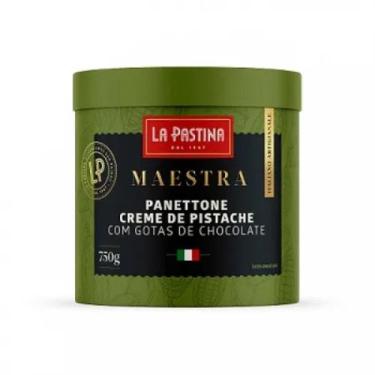 Imagem de Panettone Creme De Pistache Com Gotas De Chocolate 750G La Pastina - L