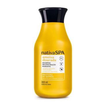 Imagem de Shampoo Reconstrução Radiante Nativa Spa Ameixa Dourada 300ml O Boticá
