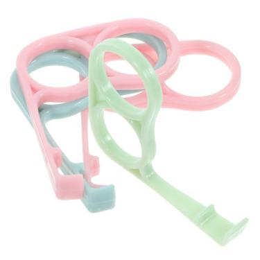 Imagem de Gadpiparty 4 Pcs Titular Do Telefone Móvel Suporte De Dedo Para Telefone Suporte De Telefone Para Mesa Telefone De Mesa Anel De Titular Móvel Mostruário De Aneis Decorar Celular Pp