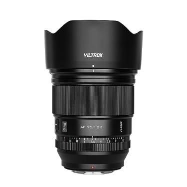 Imagem de VILTROX Lente PRO 75 mm F1.2 f/1.2 E Mount APS-C Prime Lente de abertura grande de foco automático para câmeras Sony E-Mount a7R a7RIII a7IV a7RV A1 ZV-E1 a6000 a6400 a6600 ZV-E10 FX30