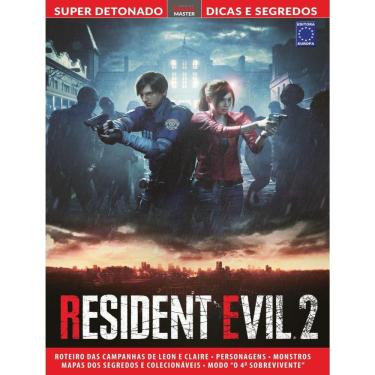 Imagem de Super Detonado Game Master Dicas E Segredos - Resident Evil 2