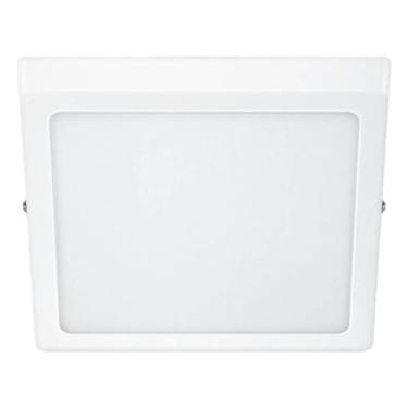 Imagem de Painel Plafon Led Philips de sobrepor quadrado 18W luz branca neutra (4000K) bivolt (100-240V)