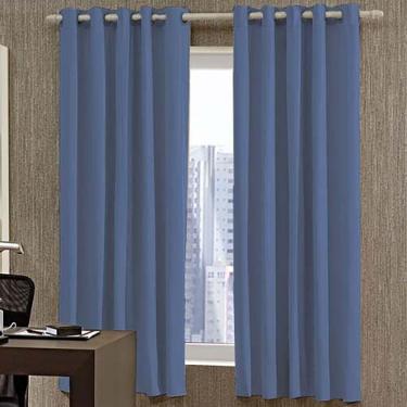 Imagem de Cortina Corta Luz PVC Com Ilhós Bella Janela 260x170 cm Marfim