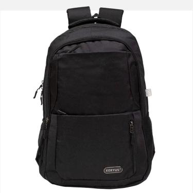 Imagem de Mochila Masculina Feminina Notebook Preta Executiva Xeryus- Preto - 11033