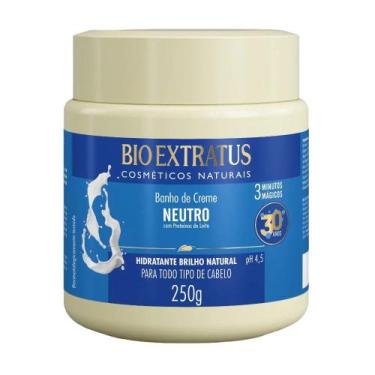 Imagem de Banho De Creme Brilho Natural  Neutro 250 G Bio Extratus - Bioextratus