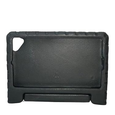 Imagem de Capa Infantil Anti Impacto para Galaxy Tab A9 8,7'' SM-X110 SM-X115 2023, Preto, Evita Quedas, Solavancos e Arranhões
