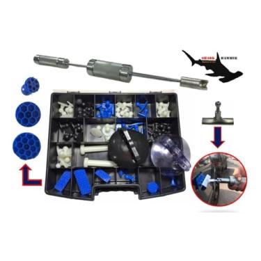 Imagem de Kit Profissional p/Martelinho de Ouro Shark Hammer C/Maleta - 80 Peças
