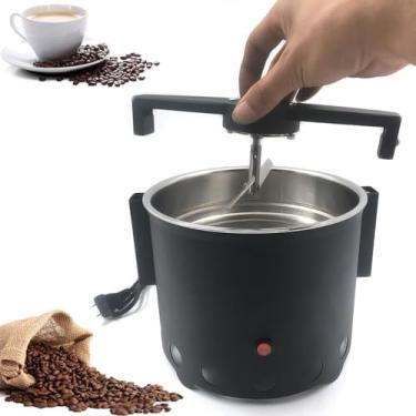 Imagem de Refrigerador de grãos de café de 5000 RPM, máquina de resfriamento de torrefação elétrica, placa de resfriamento de grãos de café giratório, com tela de filtro de três camadas de aço inoxidá