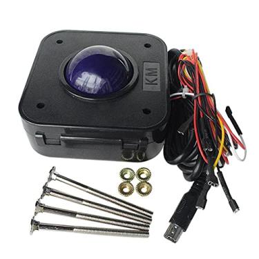 Imagem de Purple PS2 PCB Connector Trackball Mouse With 4PCS Screws Replacement for Arcade Game