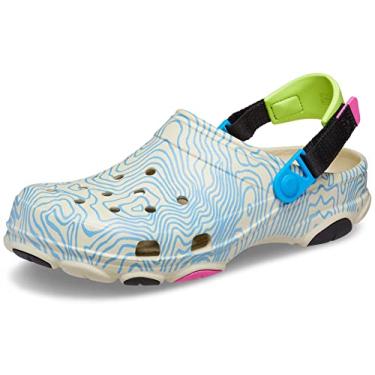 Imagem de Crocs Tamanco unissex para todos os terrenos AdultClassic, Osso/Topo, 42