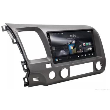 Imagem de Central Multimídia New Civic 2006 2007 2008 2009 2010 2011 Adak G2 Tela de 9" QLED 2GB de RAM 64GB Android Auto e Carplay + Cãmera de ré