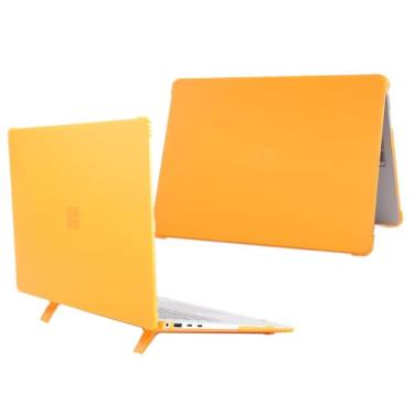 Imagem de mCover A capa é compatível apenas com Microsoft Surface Laptop 7 Windows PC 2024+ de 13,8 polegadas com CPU ARM e Copilot+ alimentado por IA (não serve para outros modelos de superfície) - laranja