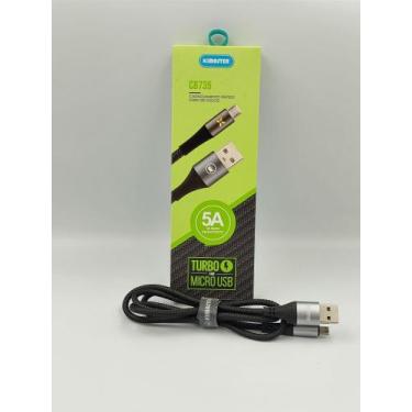 Imagem de Cabo V8 turbo 5A cb735 kimaster 5x mais resistente