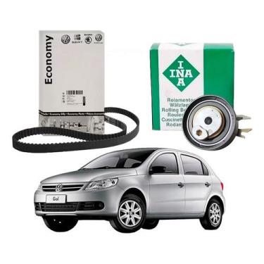 Imagem de Kit Correia Dentada Tensor Gol G5 1.0 1.6 8v 2009 A 2013 - INA