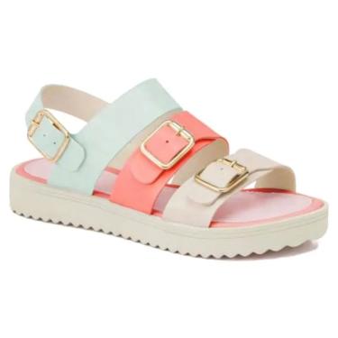 Imagem de Sandália Lola com tiras coloridas Klin