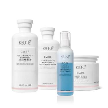 Imagem de Kit Keune Care Keratin Smooth Full (4 produtos) - Keune Hair Cosmetics