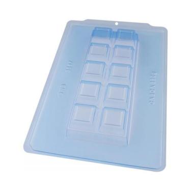 Imagem de Forma BWB Barra Chocolate Especial Rechear 3partes Silicone C/ 1 - TAM