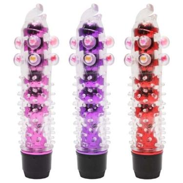 Imagem de Vibrador Personal Sensor Pérolas Vipmix, Roxo