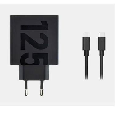 Imagem de Carregador Turbo 125W Tipo-C Compativel Com Moto Edge 20 30 40 50 - Sm