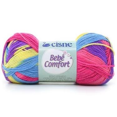 Imagem de Fio Cisne Bebê Comfort 100g, 4213 MULTICOLOR