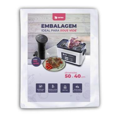 Imagem de Embalagem Sous Vide 50x40 - 100 Unidades - Cetro