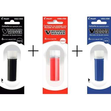 Imagem de Kit com 3 Refil de Marcador de Quadro Branco Pilot