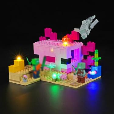 Imagem de Rorliny Kit de luz LED para Lego 21247 A Casa do Axolotl - 1 peça, 8 anos - 14 anos