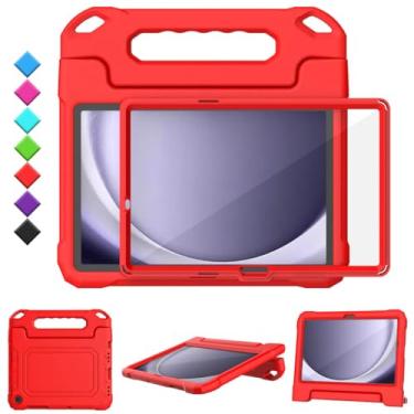 Imagem de TOEVEK Capa infantil para tablet Samsung Galaxy Tab A9 Plus de 11 polegadas, protetor de tela integrado, capa protetora com alça à prova de choque para Samsung Galaxy Tab A9+ 11 polegadas 2023