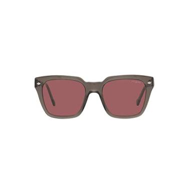 Imagem de Vogue Eyewear Óculos de sol masculinos quadrados Vo5380s, Violeta escuro, 50 mm