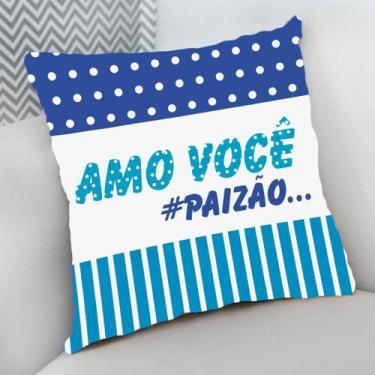Imagem de Almofada Decorativa Cheia c/ Zíper Presente Especial Dia dos Pais - De
