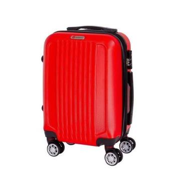 Imagem de Mala De Bordo Viagem Mão 10kg 55x35x25 Travelux St.Moritz P, Vermelho