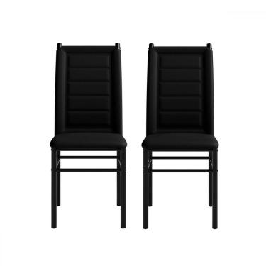 Imagem de Cadeiras Kit 2 Cadeiras Tokio Preto - Art Panta